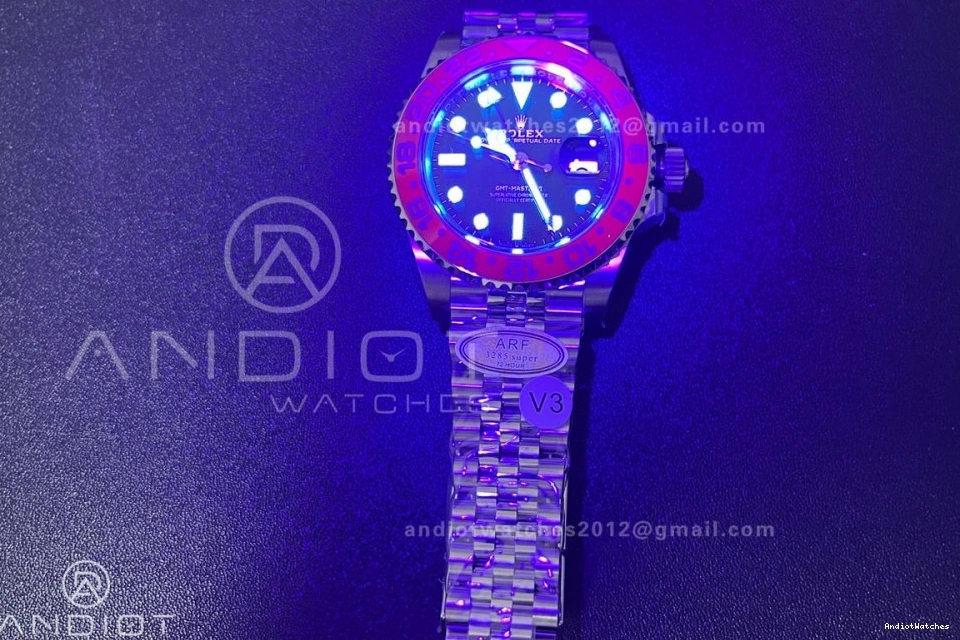 Edition ARF 904L Jubilee Bezel Pepsi GMT New ) Best SH3285 SS Bracelet 862 Master 1:1 Timeless BLRO 126710 (UV V On II 0128